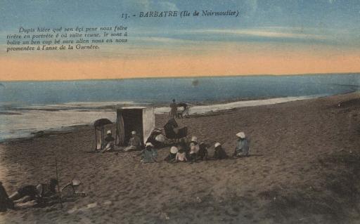La plage, avec quelques estivants / Jack phot. (vue 2).